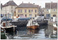Fiskedokken i 1968. Foto: Ommund Lunde/Stavanger Byarkiv.